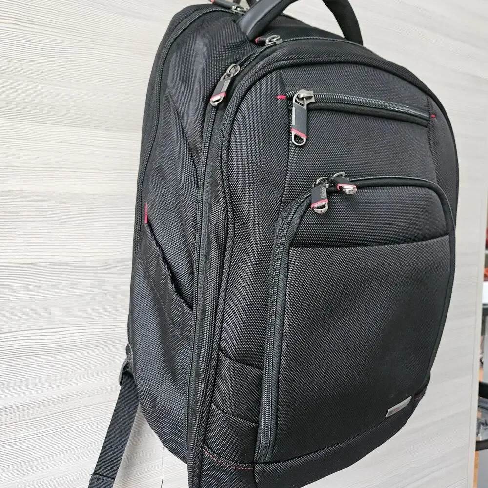 Samsonite‎ Xenon 2 Laptop TSA Checkpoint Friendly Laptop Backpack Black Red Bag